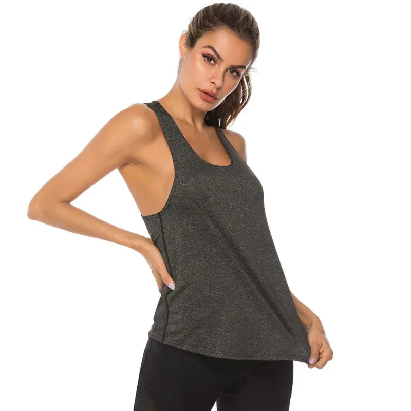 Quick-Dry Sleeveless Fitness Tank Tops