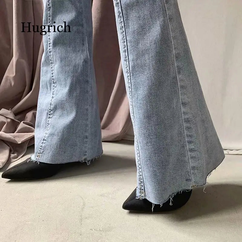 Stretch Flared Jeans