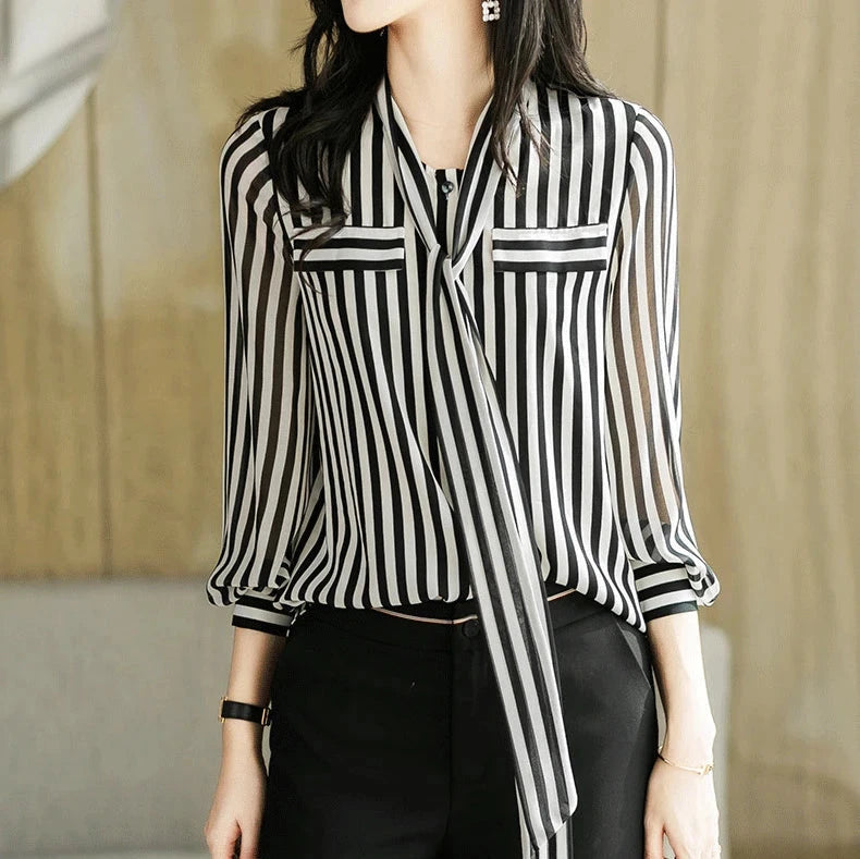 Striped Print Shirt