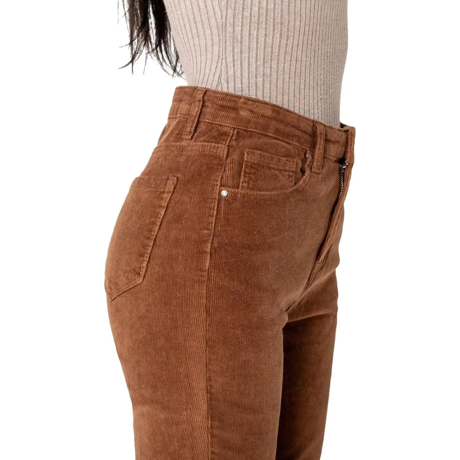 Loose Casual Corduroy Straight Pants