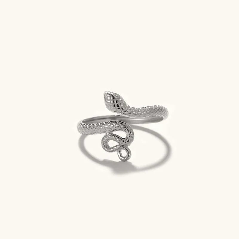 18K Gold Plated Snake Ring