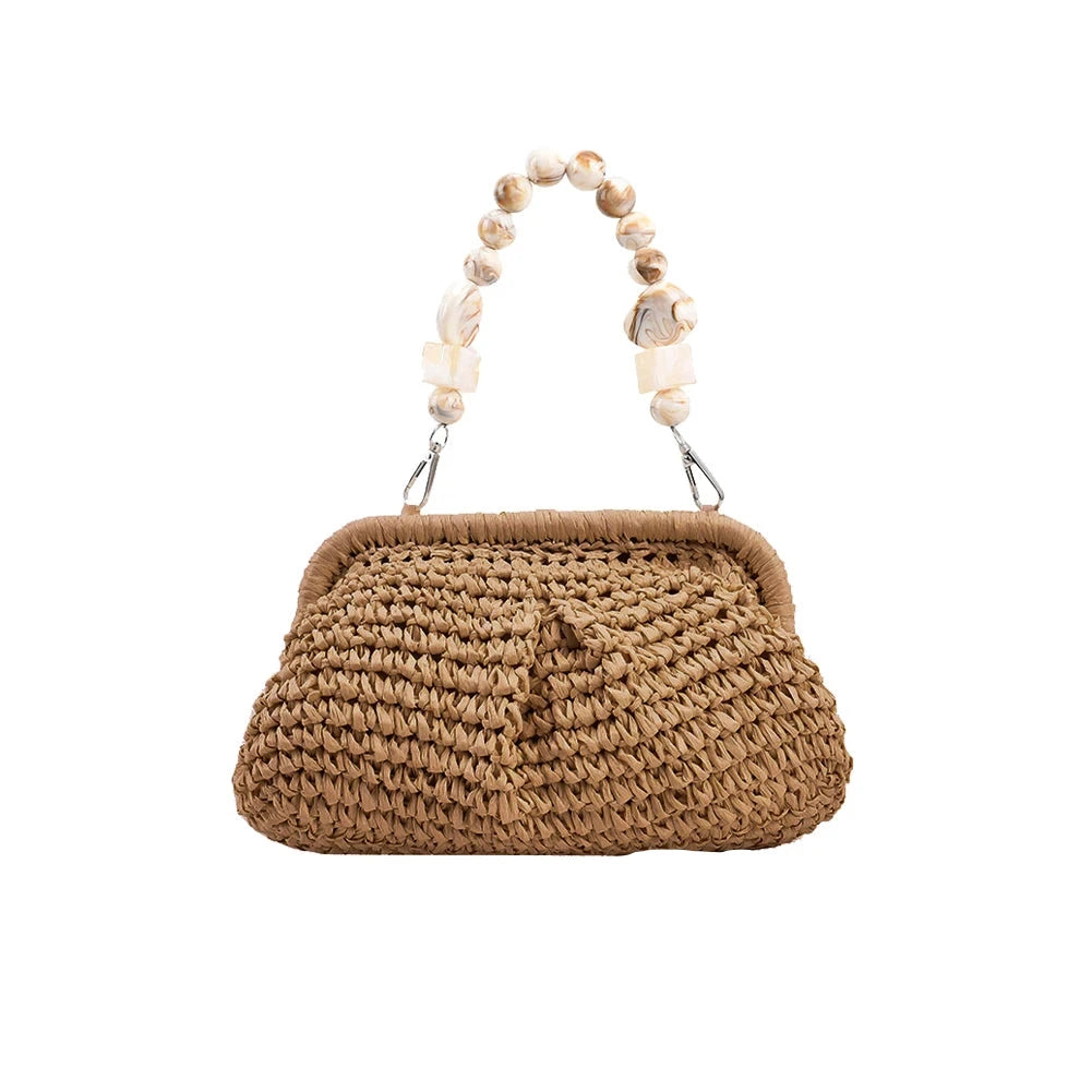 Trendy Straw Weave Shoulder Bag